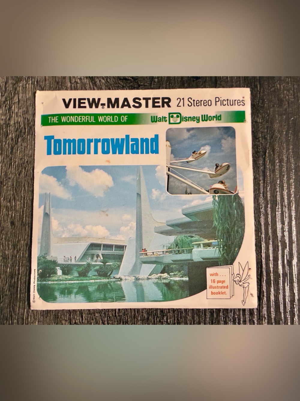 Vintage Walt Disney World Tomorrowland ViewMaster Reels